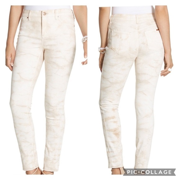 CHICO'S / So Slimming Tie-Dye Highrise Jeggings Size 3 (XL/16) - Picture 1 of 16